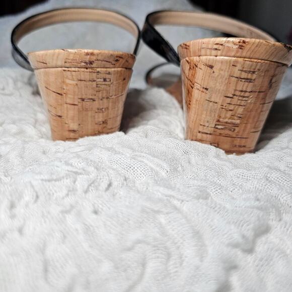 Stuart Weitzman Aleena Wedge Slide Sandal Size 10 - Picture 5 of 6